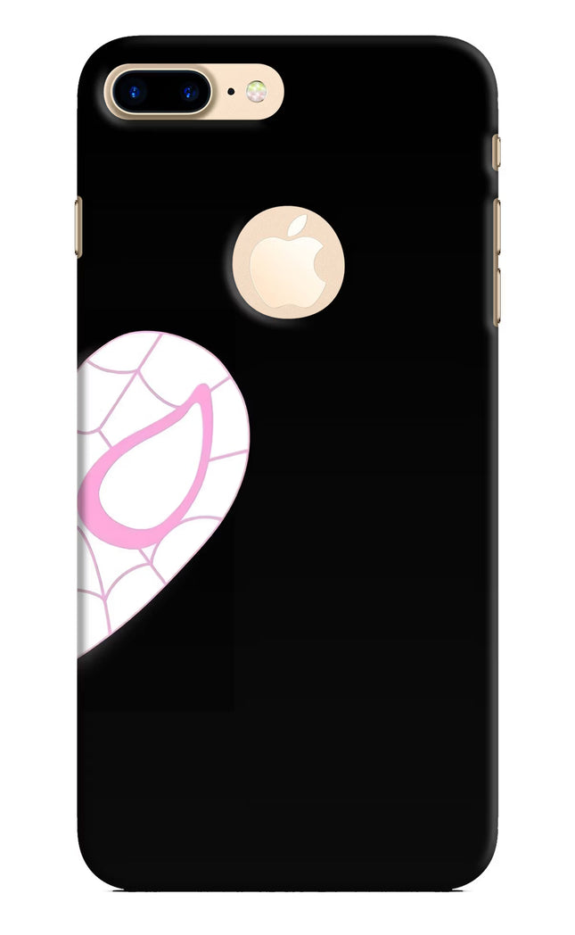 Gwen Mask iPhone 8 Plus Logocut Hard Case Back Cover by Casekaro