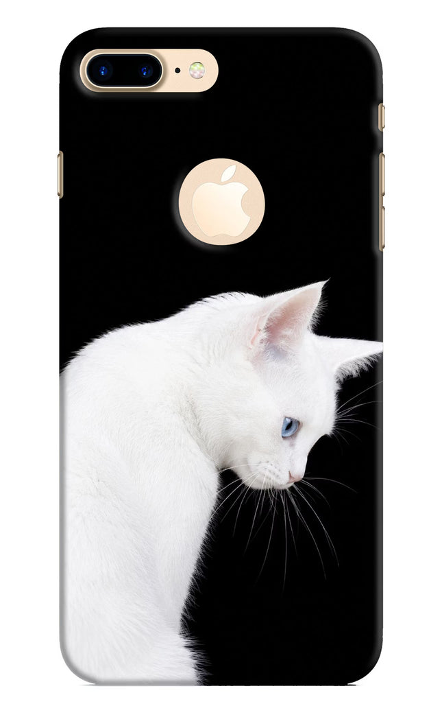 Snow Gaze iPhone 8 Plus Logocut Hard Case Back Cover by Casekaro