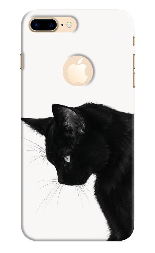 Shadow Gaze iPhone 8 Plus Logocut Hard Case Back Cover by Casekaro