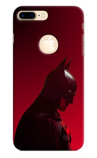 Dark Knight iPhone 8 Plus Logocut Hard Case Back Cover by Casekaro