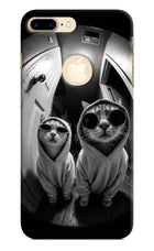 Hood Cats iPhone 8 Plus Logocut Hard Case Back Cover by Casekaro