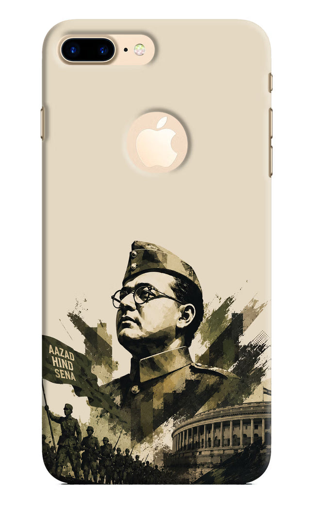 Netaji Rising iPhone 8 Plus Logocut Back Cover