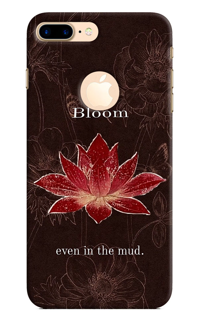 Bloom iPhone 8 Plus Logocut Hard Case Back Cover by Casekaro