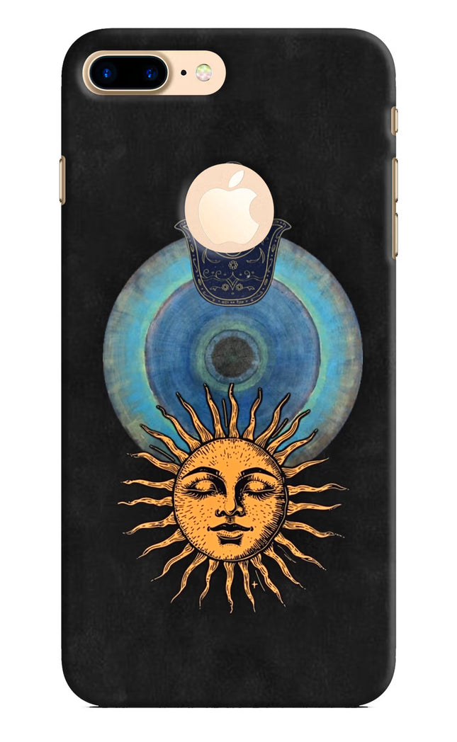 Divine Sun iPhone 8 Plus Logocut Hard Case Back Cover by Casekaro