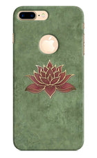 Lotus Grace iPhone 8 Plus Logocut Hard Case Back Cover by Casekaro