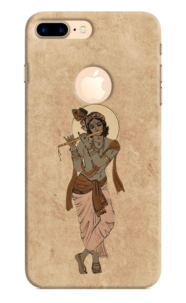 Krishna iPhone 8 Plus Logocut Hard Case Back Cover by Casekaro