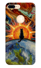 Sunrise Beyond iPhone 8 Plus Logocut Hard Case Back Cover by Casekaro