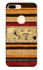Vinyl Stripes iPhone 8 Plus Logocut Back Cover