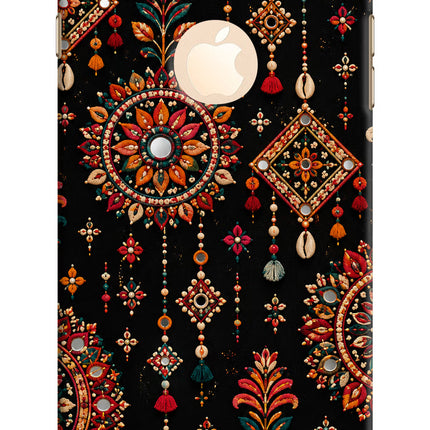 Boho Noir iPhone 8 Plus Logocut Hard Case Back Cover by Casekaro