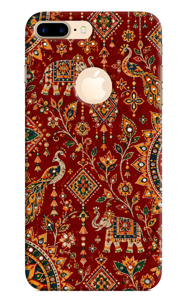 Laal Riwaaz iPhone 8 Plus Logocut Hard Case Back Cover by Casekaro