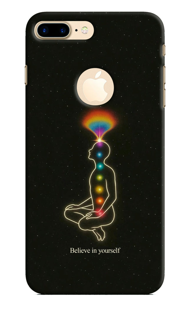 Believe in yourself iPhone 8 Plus Logocut Hard Case Back Cover by Casekaro