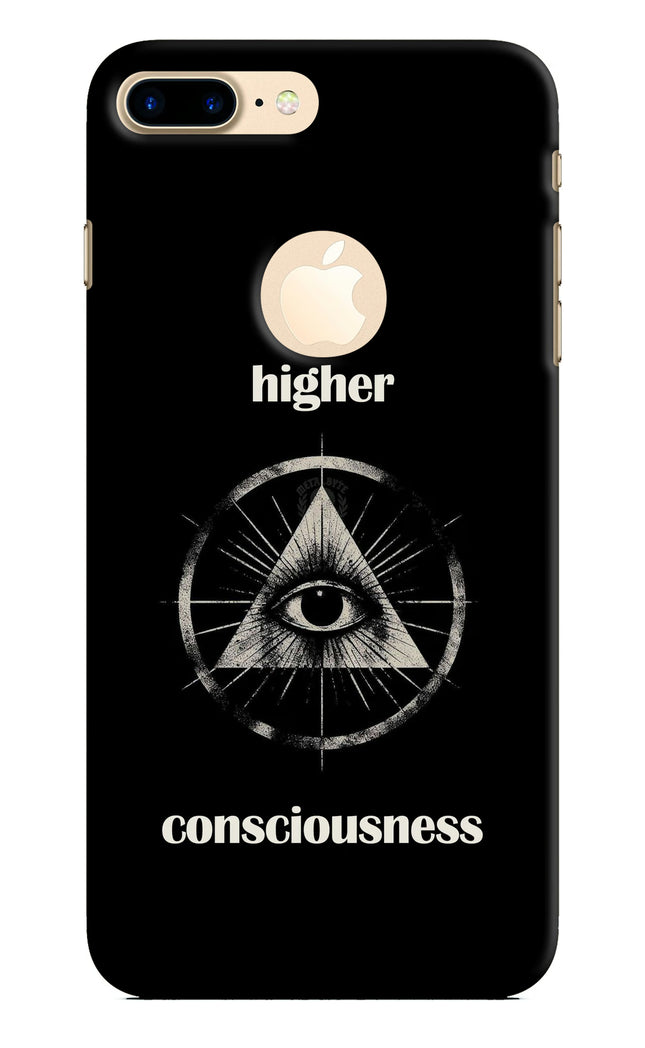 Illuminati Eye iPhone 8 Plus Logocut Hard Case Back Cover by Casekaro