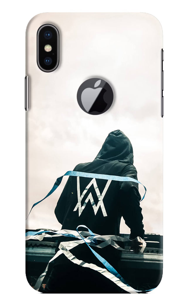 Alan Walker iPhone X Logocut Hard Case Back Cover by Casekaro