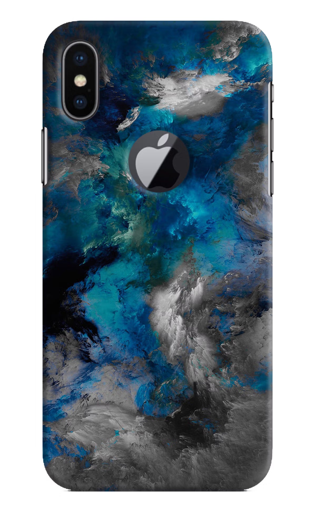Artwork iPhone X Logocut Hard Case Back Cover by Casekaro