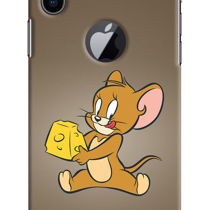Jerry iPhone X Logocut Hard Case Back Cover by Casekaro
