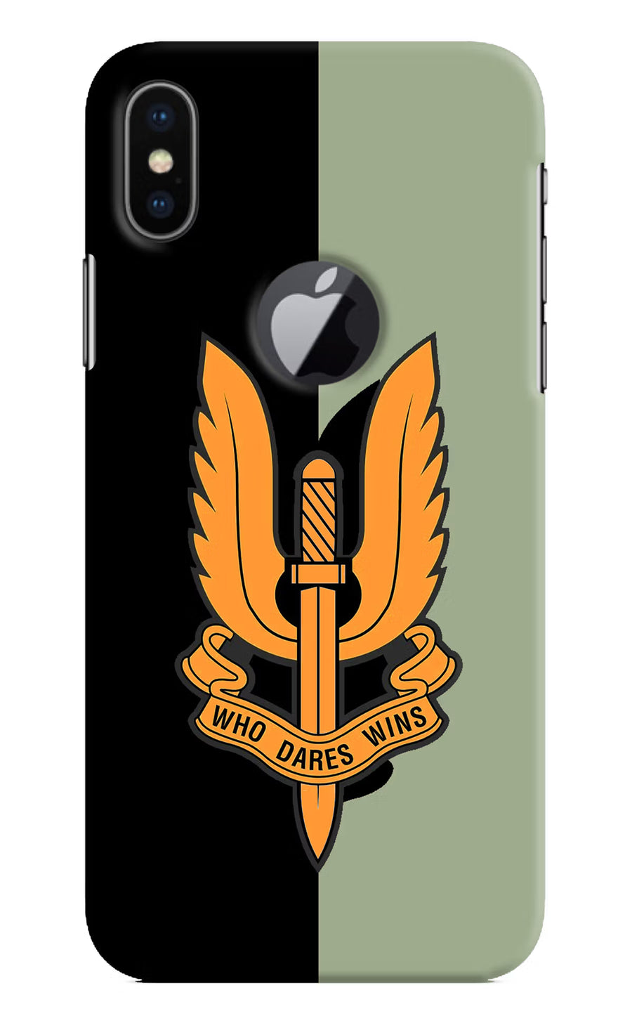 Balidan Logo iPhone X Logocut Back Cover, Hard case