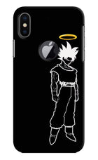 DBS Character iPhone X Logocut Hard Case Back Cover by Casekaro