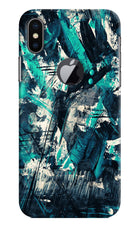 Artwork iPhone X Logocut Hard Case Back Cover by Casekaro