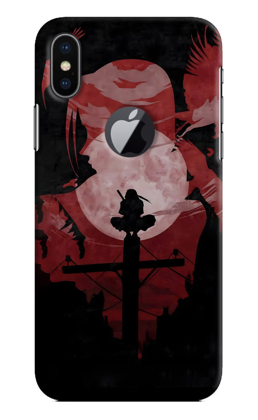 Naruto Anime iPhone X Logocut Hard Case Back Cover by Casekaro