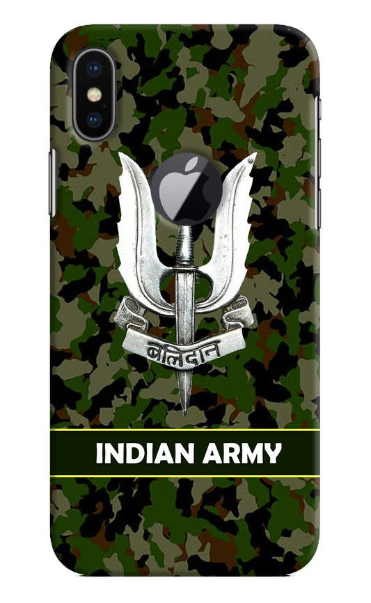 Balidan Indian Logo iPhone X Logocut Hard Case Back Cover by Casekaro