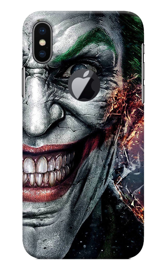 Joker Cam iPhone X Logocut Back Cover