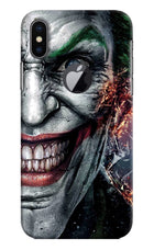 Joker Cam iPhone X Logocut Hard Case Back Cover by Casekaro