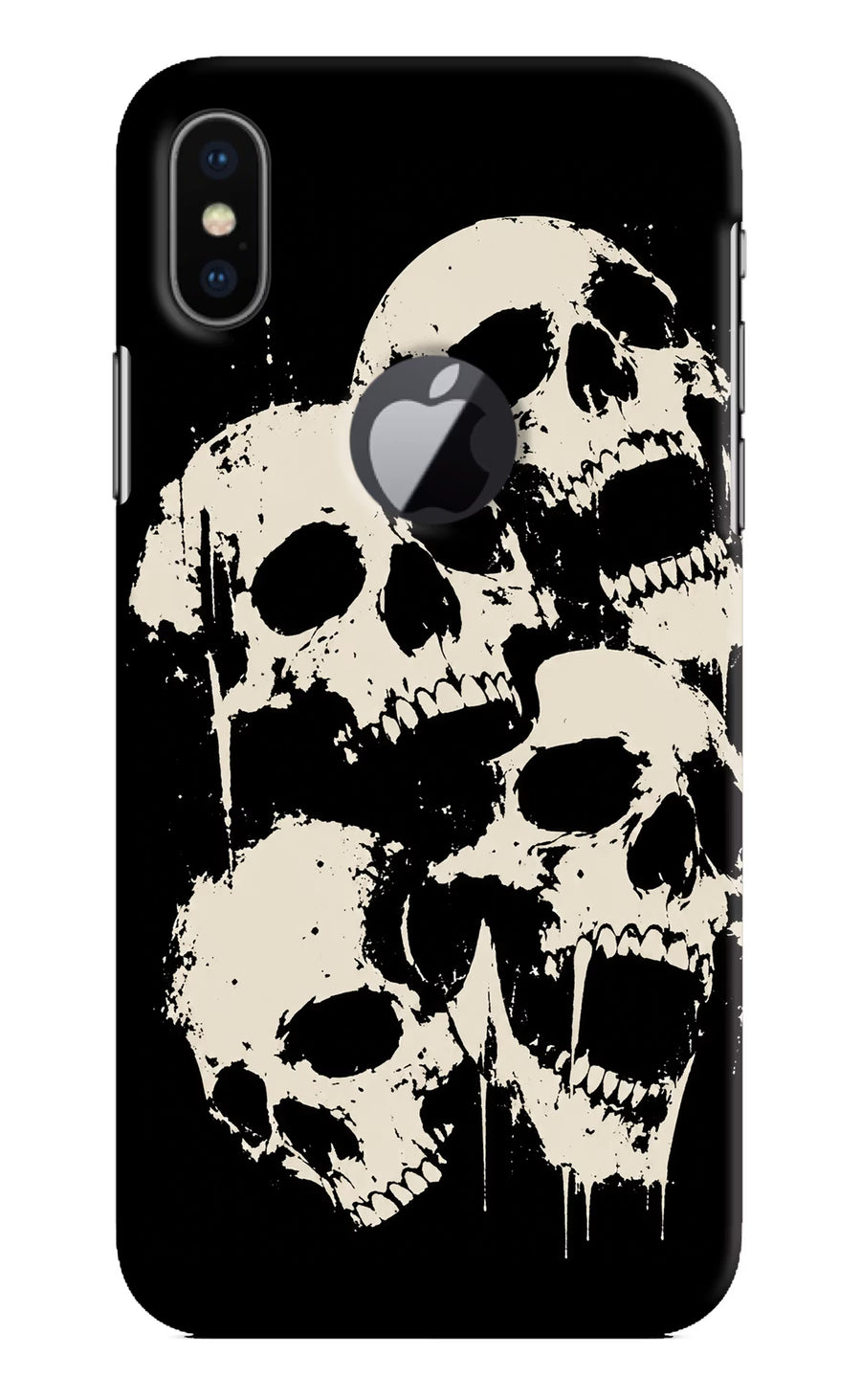Dead Stack iPhone X Logocut Back Cover, Hard case