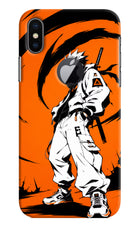 Street Samurai  iPhone X Logocut Hard Case Back Cover by Casekaro