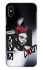 Playboi Carti iPhone X Logocut Hard Case Back Cover by Casekaro