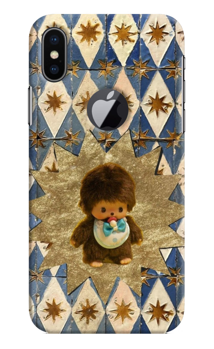 Woodooo iPhone X Logocut Back Cover, Hard case