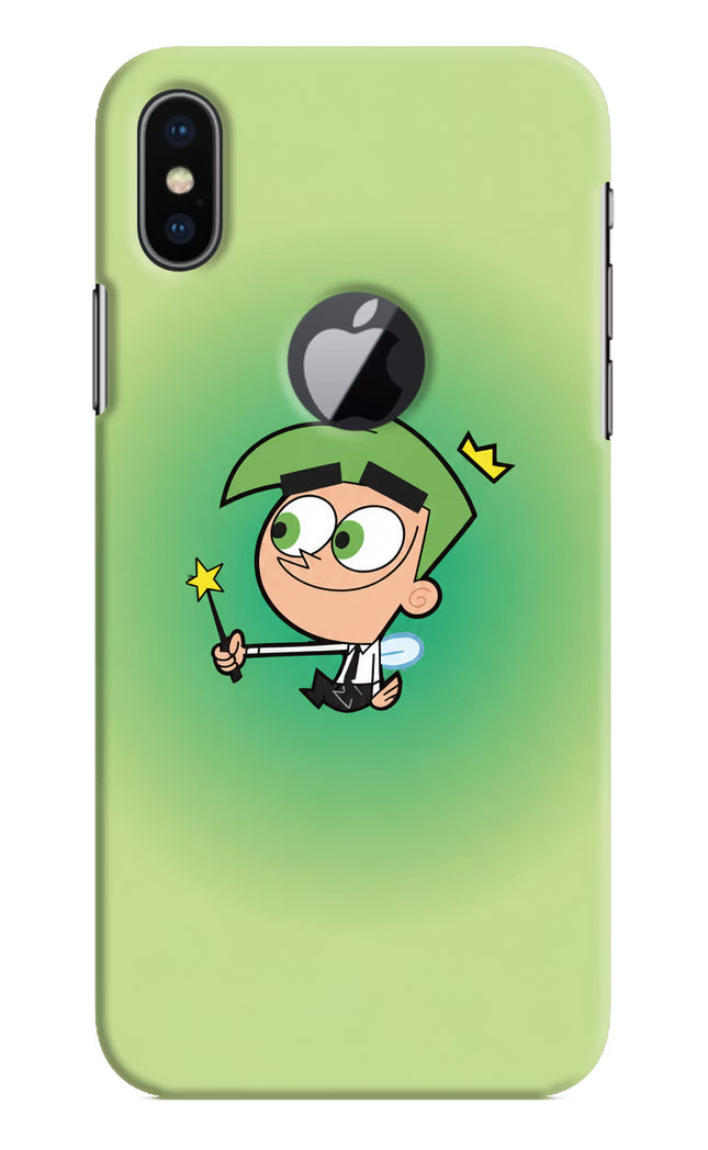 Cosmo Magic iPhone X Logocut Hard Case Back Cover by Casekaro