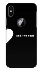 Next World iPhone X Logocut Hard Case Back Cover by Casekaro