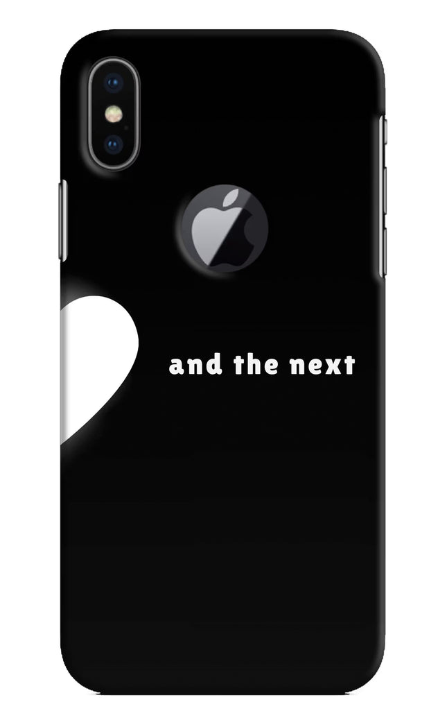 Next World iPhone X Logocut Hard Case Back Cover by Casekaro