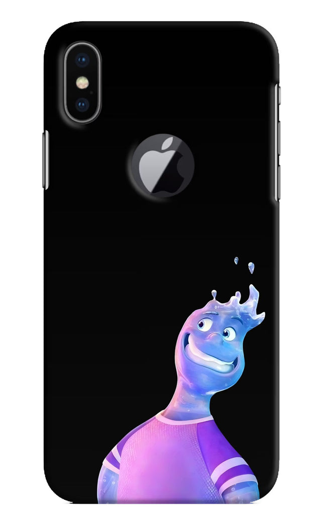 Wade Wave iPhone X Logocut Hard Case Back Cover by Casekaro