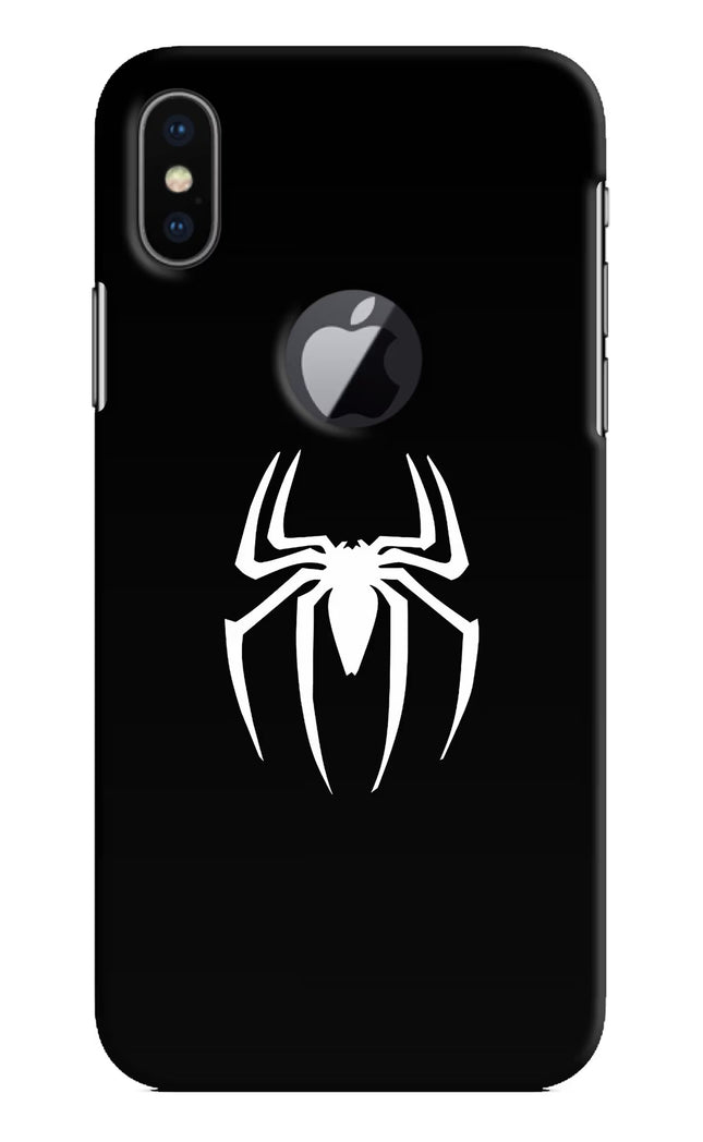 Miles Symbol iPhone X Logocut Hard Case Back Cover by Casekaro