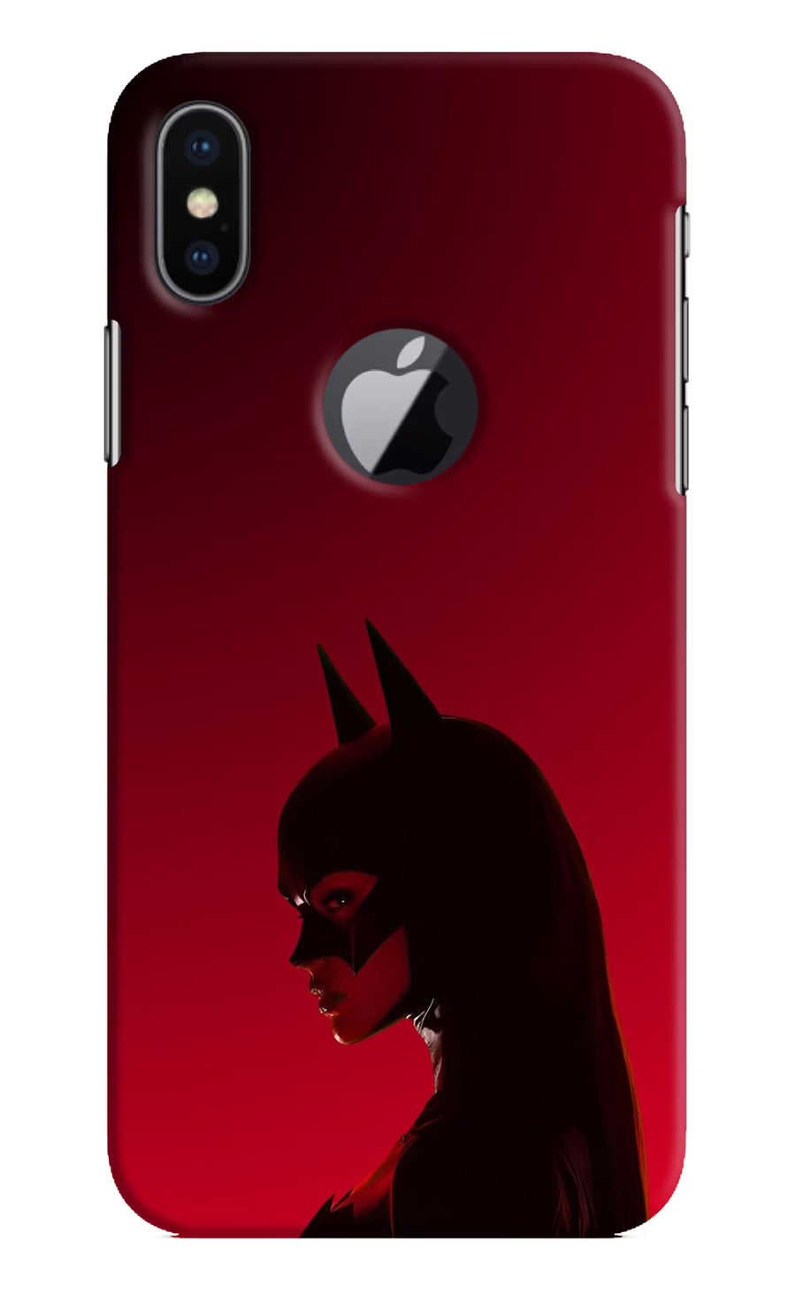 Night Thief iPhone X Logocut Back Cover, Hard case