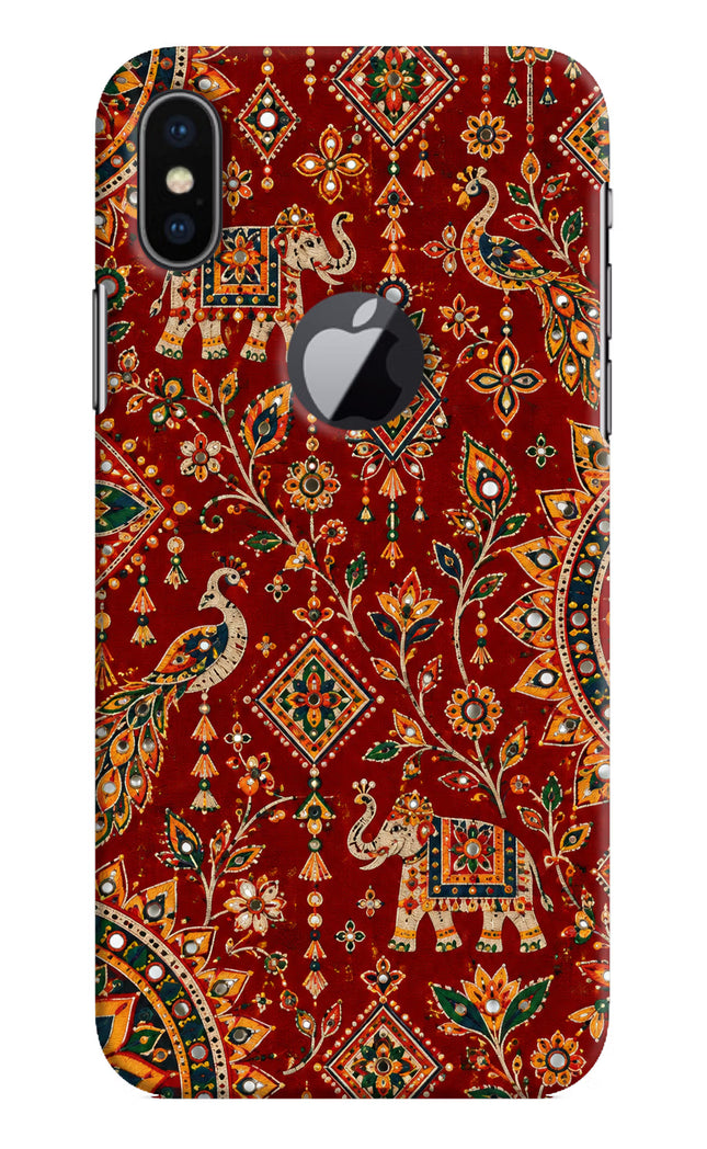 Laal Riwaaz iPhone X Logocut Hard Case Back Cover by Casekaro