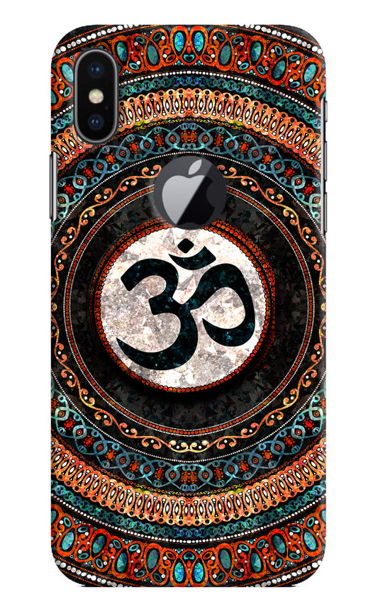 Om Culture iPhone X Logocut Pop Case by Casekaro