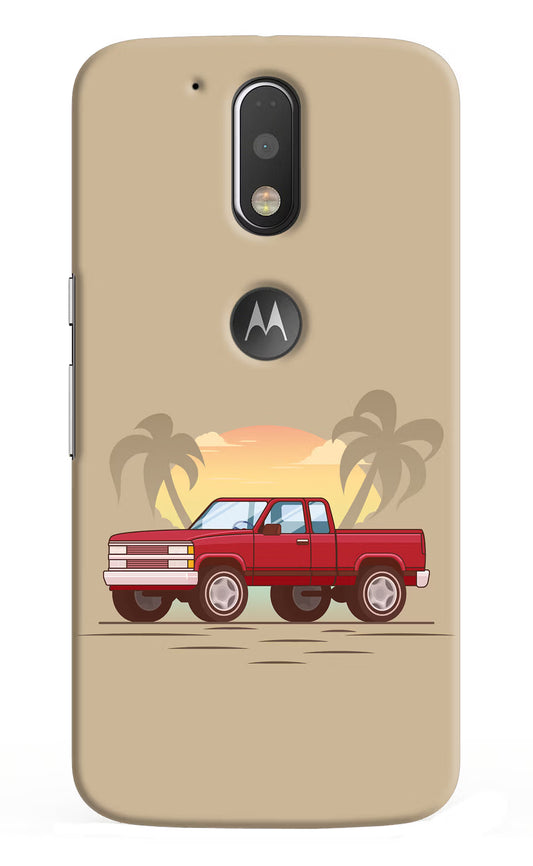Desert Classic Drive Moto G4/G4 plus logocut Hard Case Back Cover by Casekaro