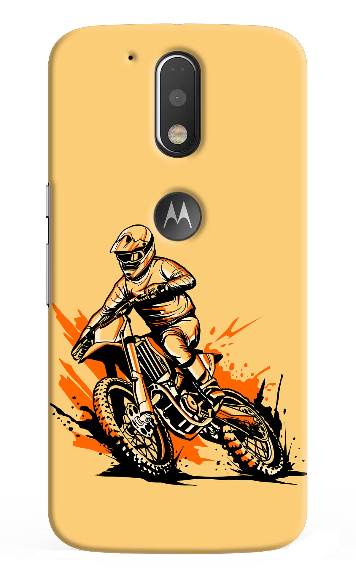 Off-Road Fury Moto G4/G4 plus logocut Hard Case Back Cover by Casekaro