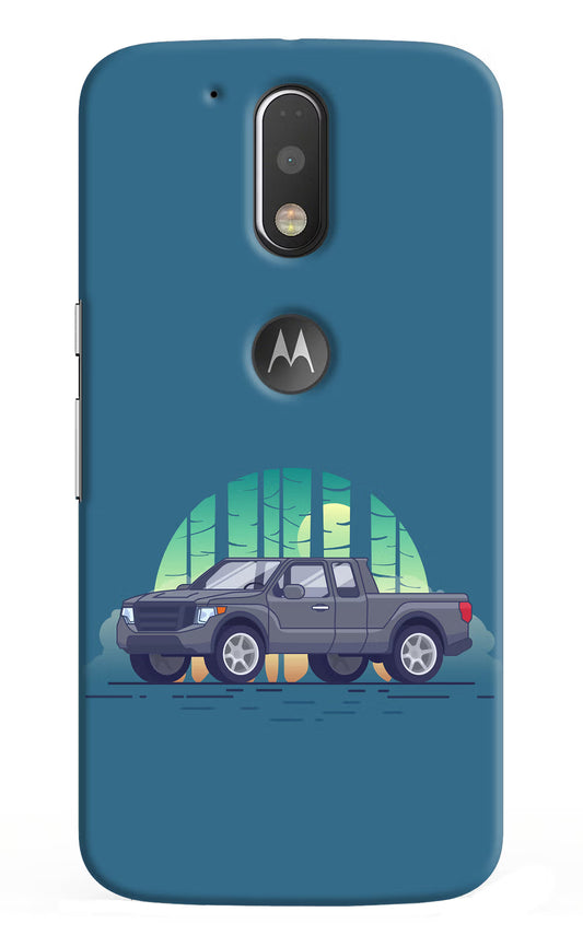 Retro Garage Vibe Moto G4/G4 plus logocut Hard Case Back Cover by Casekaro