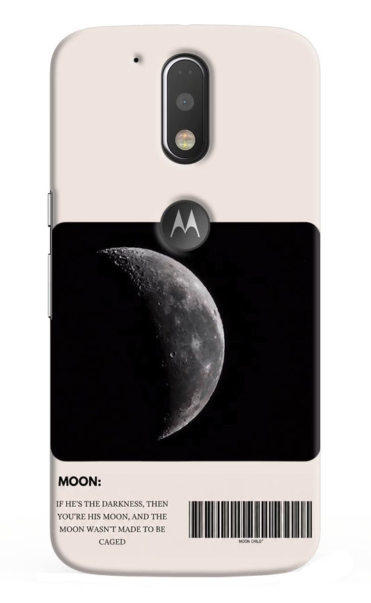 Moon Phase Moto G4/G4 plus logocut Hard Case Back Cover by Casekaro
