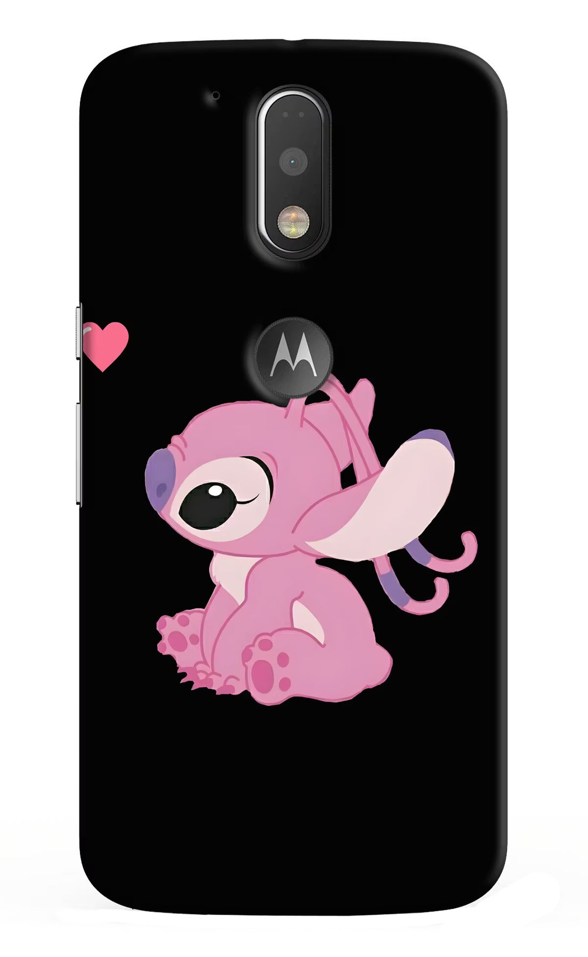 Angel Crush Moto G4/G4 plus logocut Back Cover