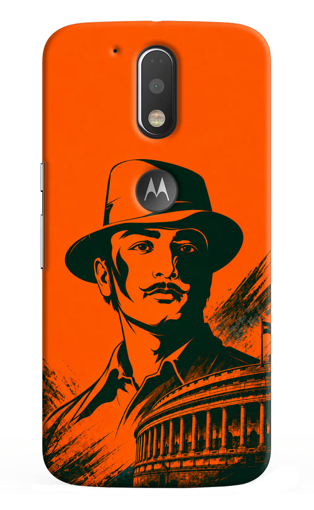 Bhagat Singh Legacy Moto G4/G4 plus logocut Back Cover