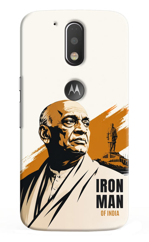 Chandrashekhar Azad Fearless Moto G4/G4 plus logocut Back Cover
