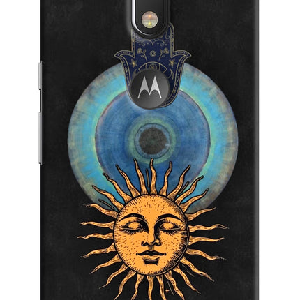Divine Sun Moto G4/G4 plus logocut Hard Case Back Cover by Casekaro