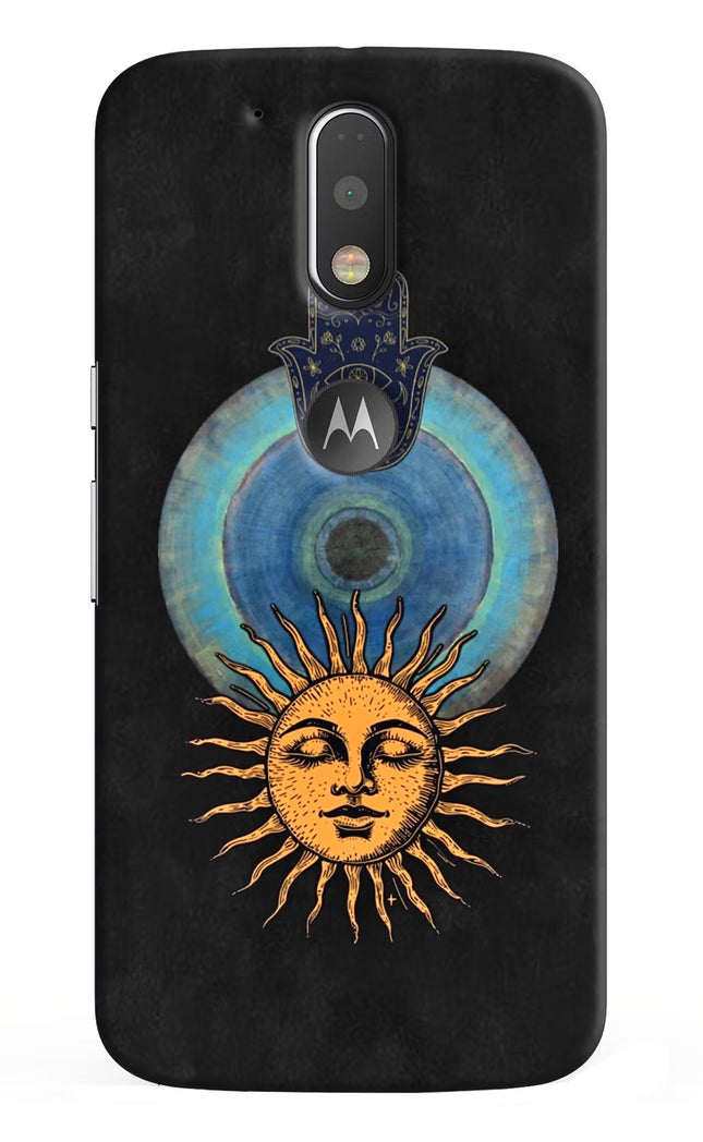 Divine Sun Moto G4/G4 plus logocut Hard Case Back Cover by Casekaro