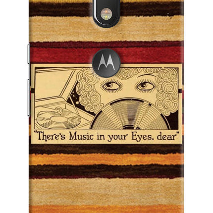 Vinyl Stripes Moto G4/G4 plus logocut Hard Case Back Cover by Casekaro