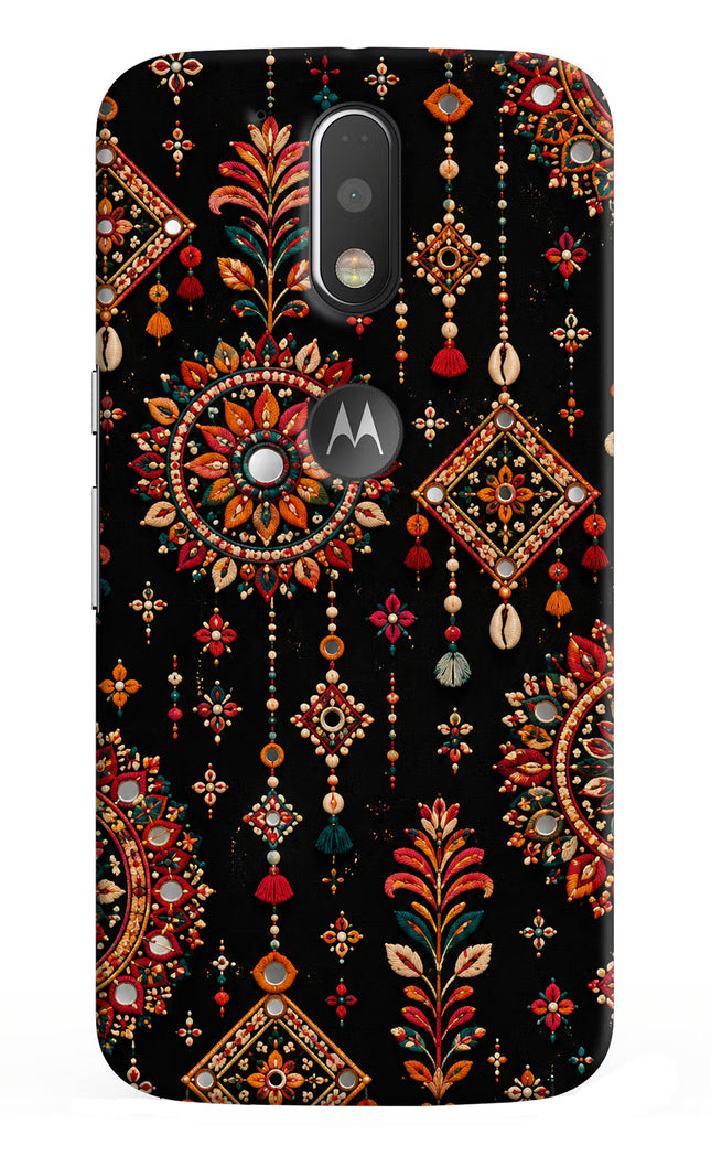 Boho Noir Moto G4/G4 plus logocut Hard Case Back Cover by Casekaro
