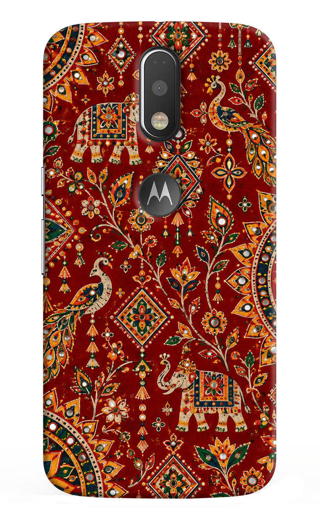 Laal Riwaaz Moto G4/G4 plus logocut Hard Case Back Cover by Casekaro